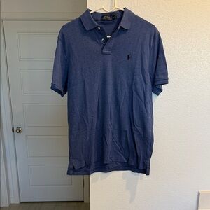 Polo by Ralph Lauren Men's Blue Polo Shirt